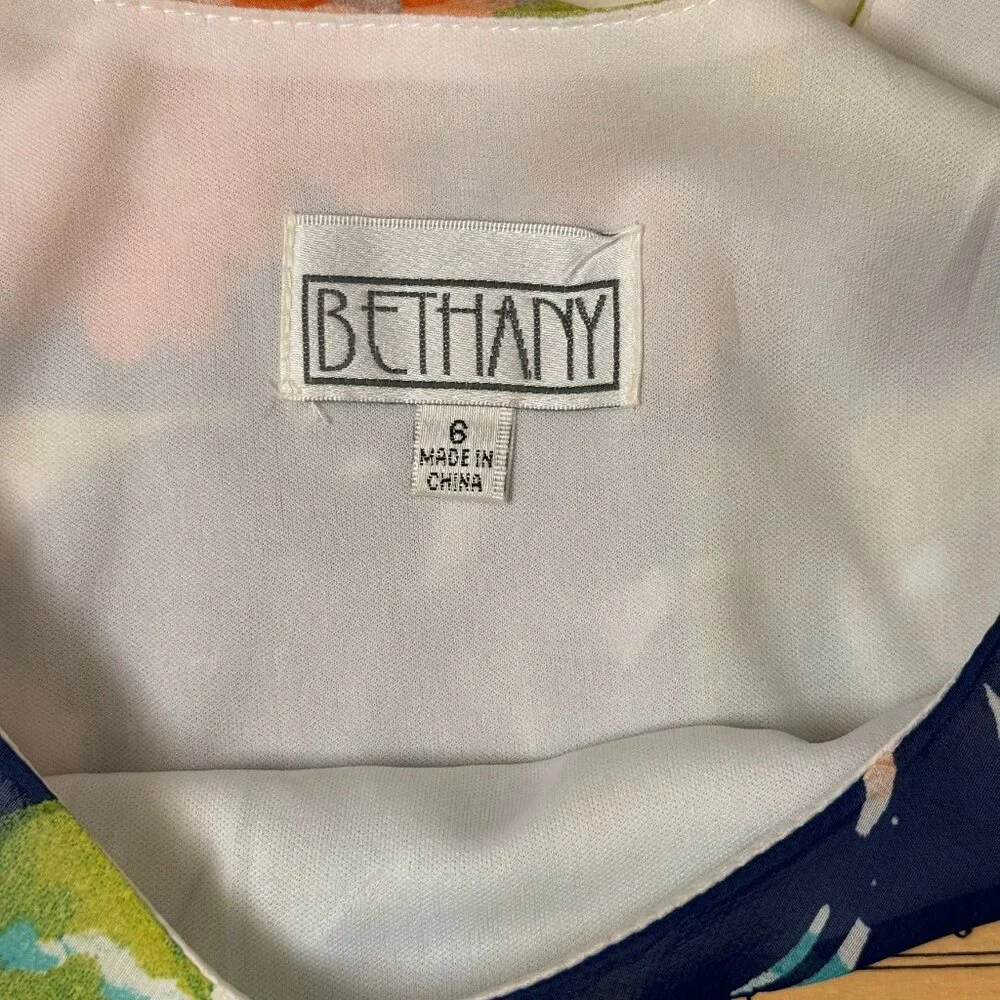 Bethany Women's Ladies Midi Dress Green Dress Size 6 - Picture 4 of 4